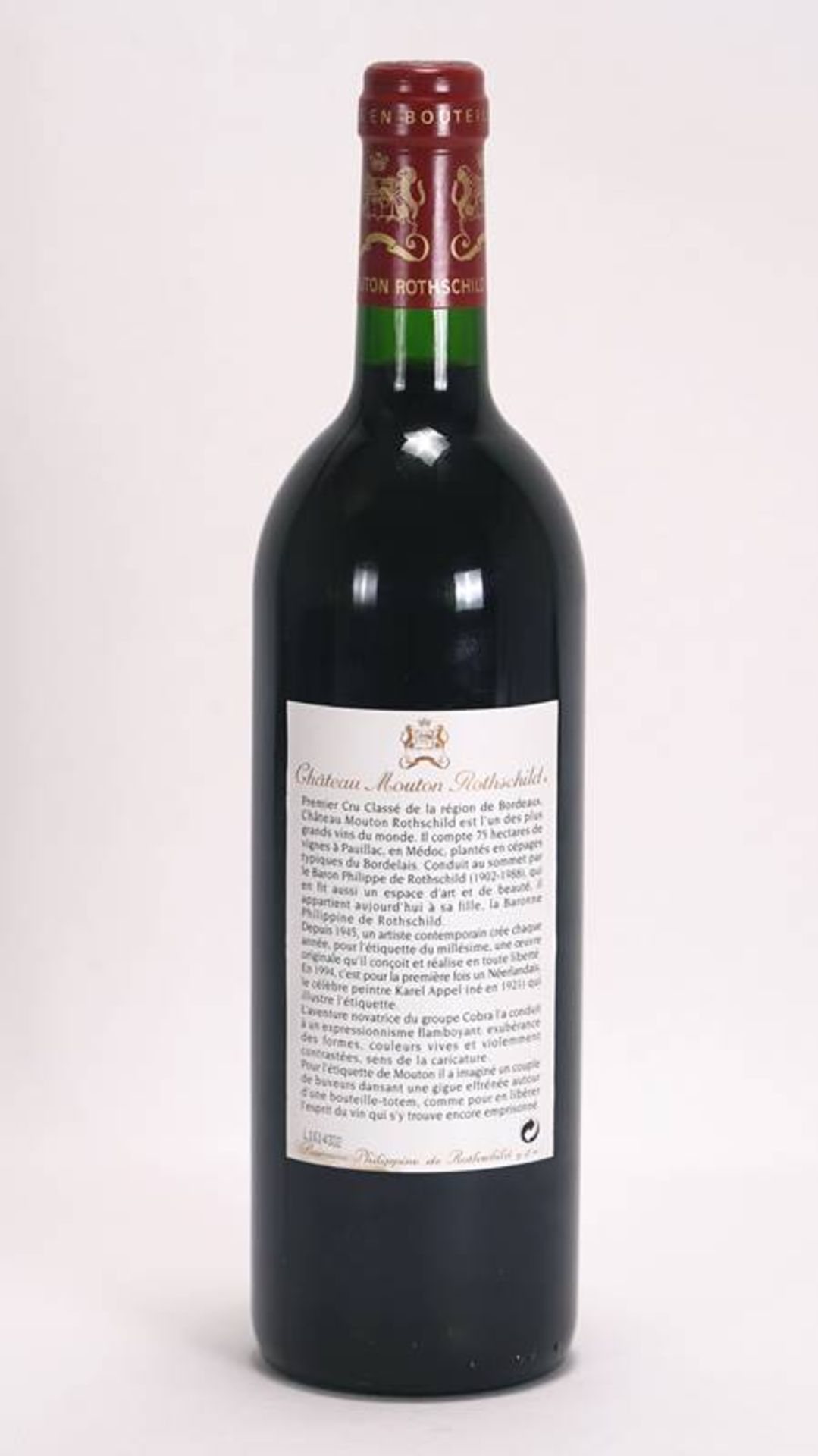 Bottle of Chateau Mouton Rothschild 1994 - Image 2 of 2