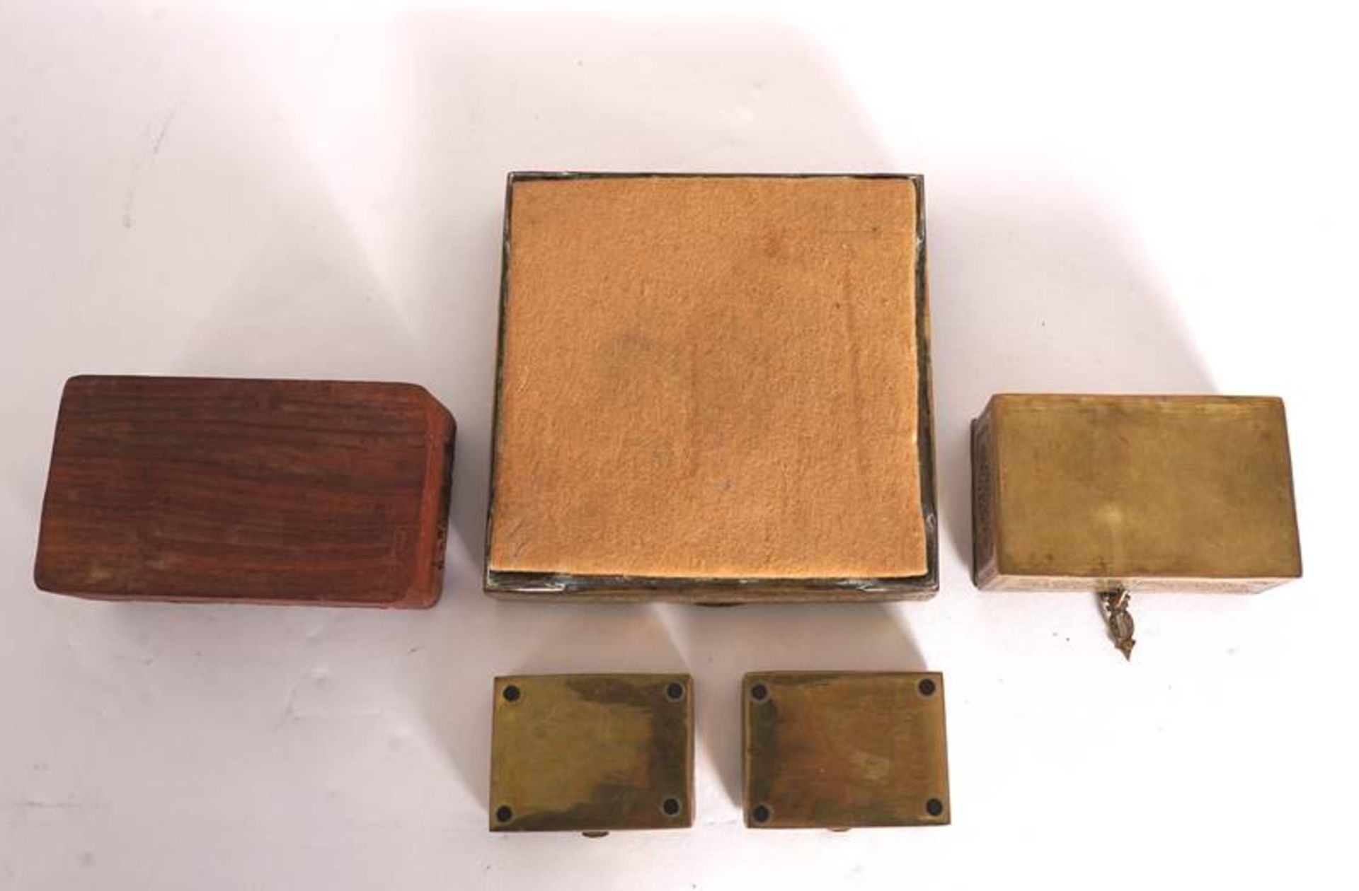 Four Arabic Lidded Boxes - Image 8 of 8