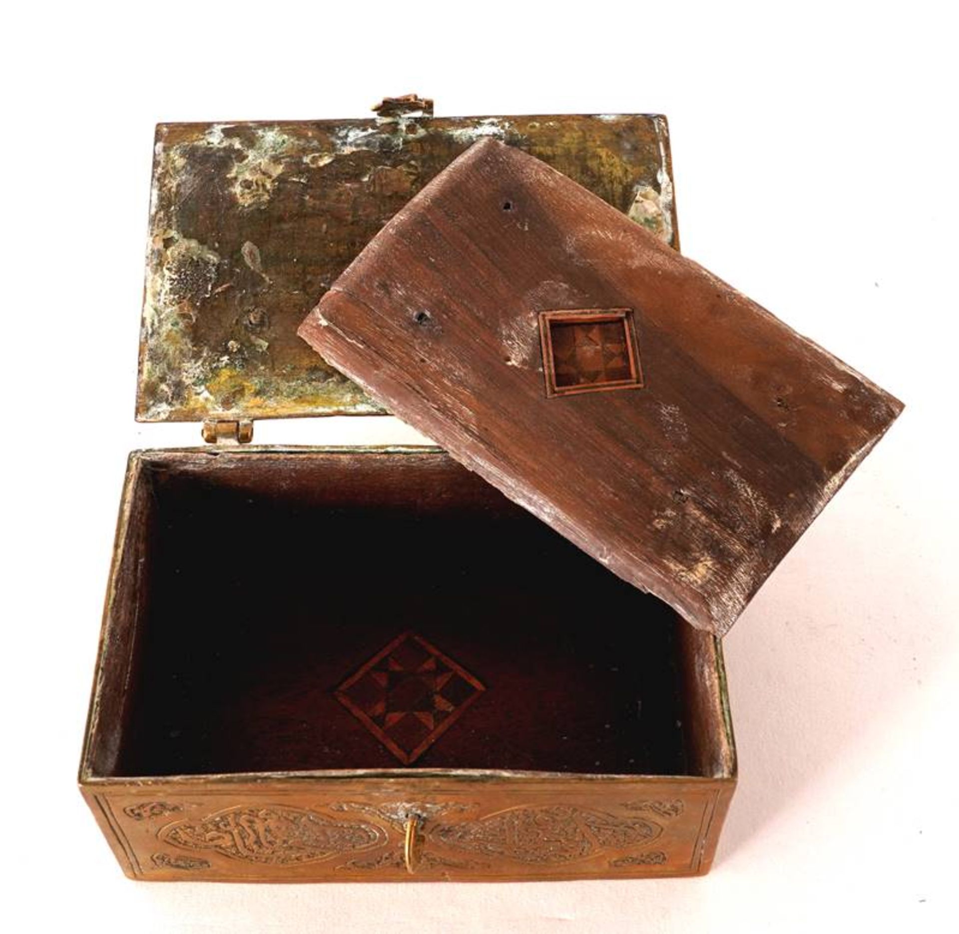 Four Arabic Lidded Boxes - Image 4 of 8