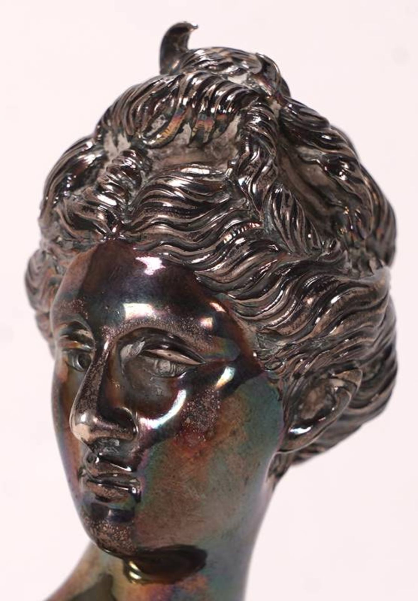 Silver bust - Image 3 of 6