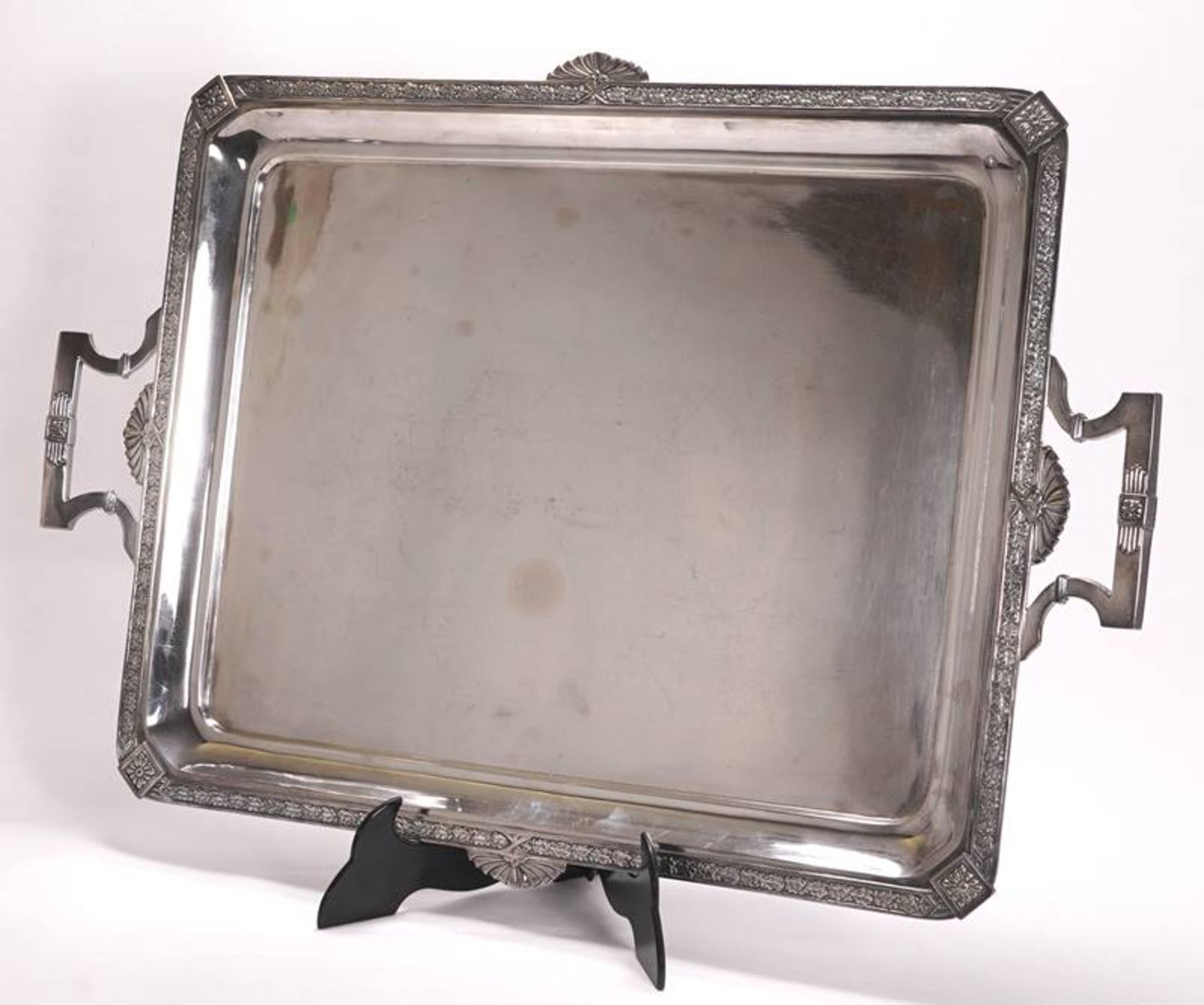 Silver tray - Image 2 of 5