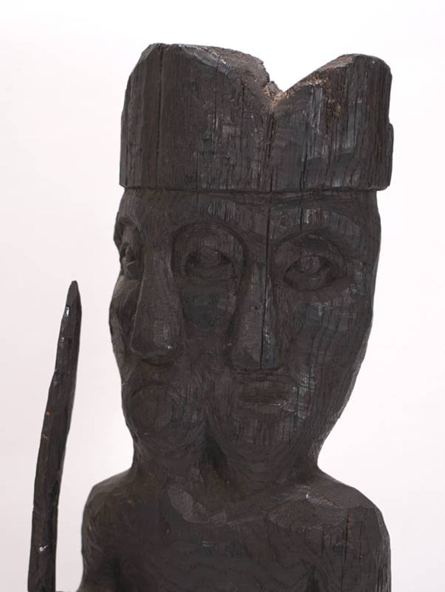 Wooden figure - Image 3 of 4