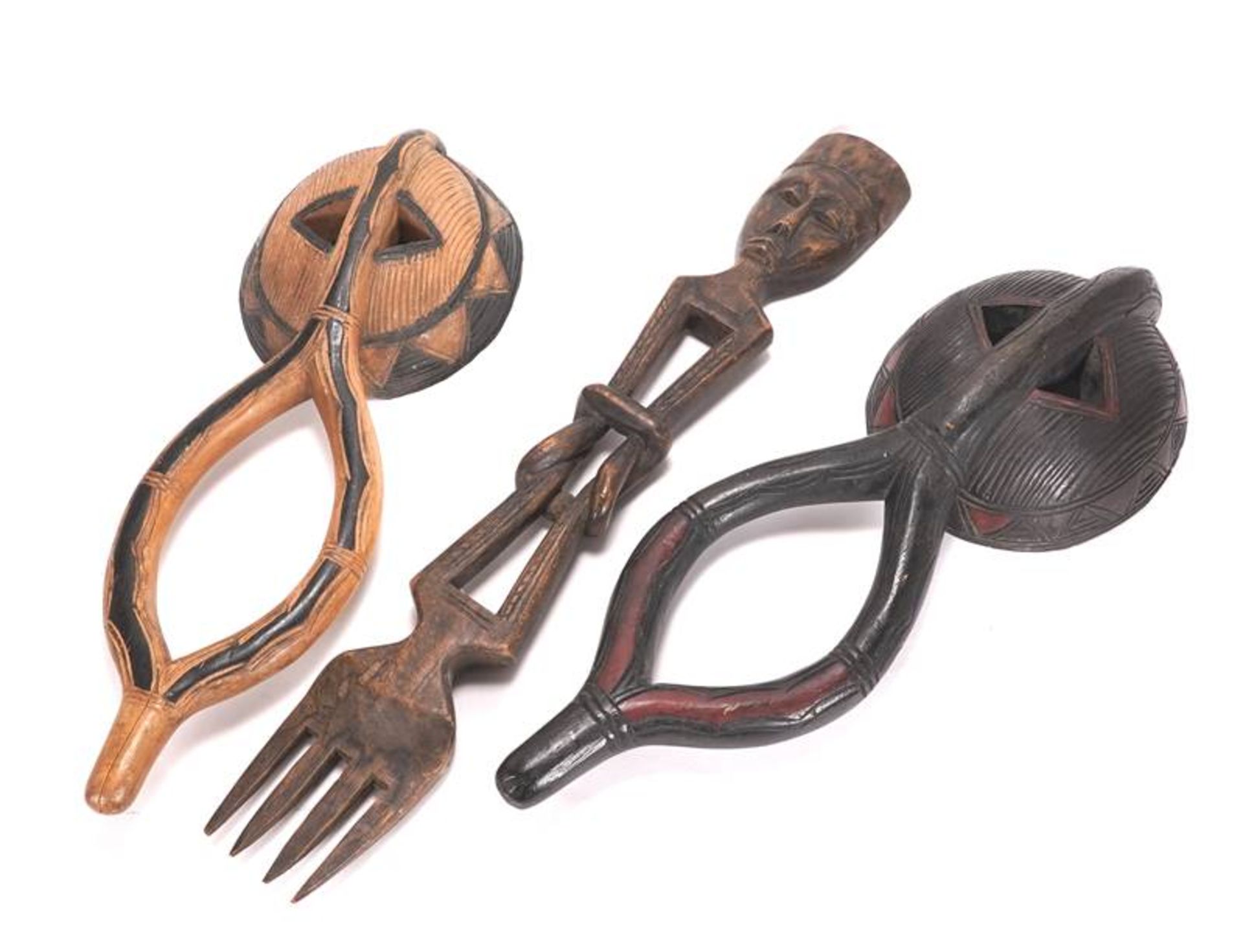 Three African Ornamental Objects