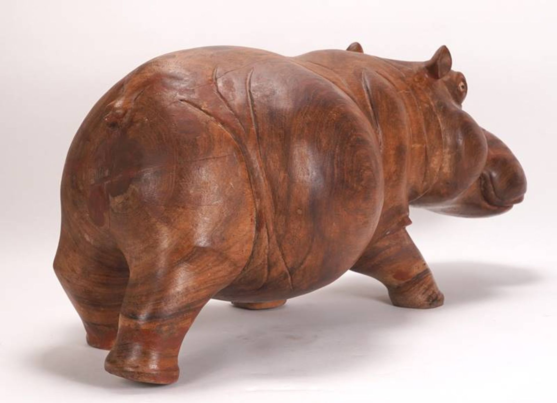 Large hippo figurine - Image 4 of 5