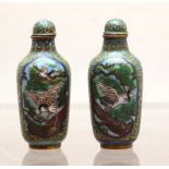 Paar Snuff Bottles