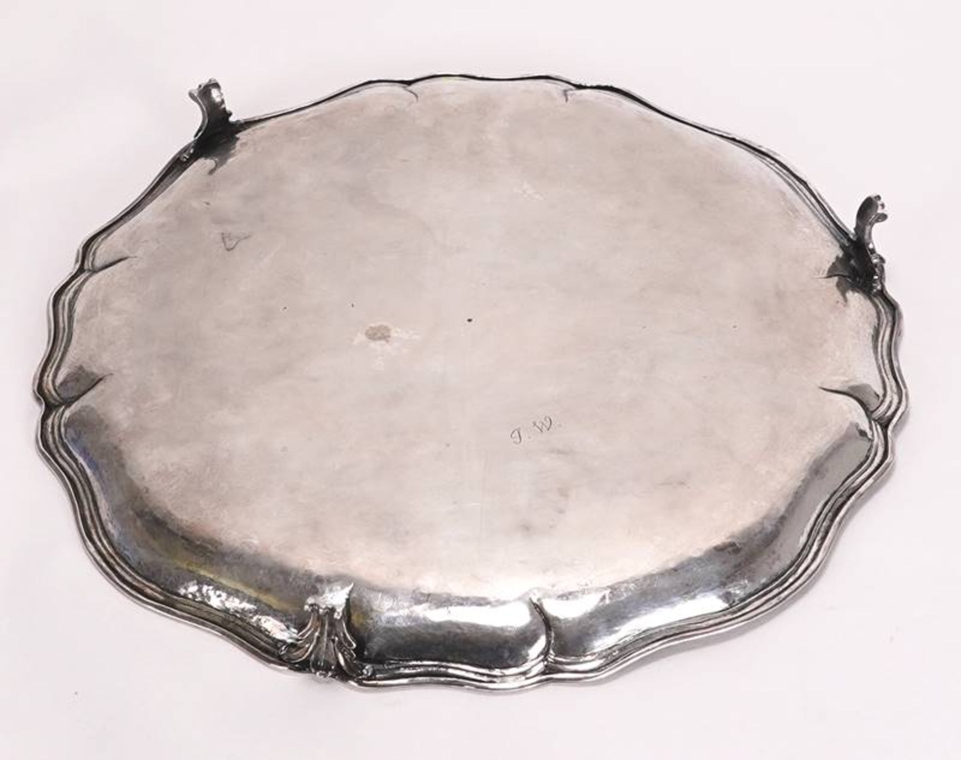 Baroque silver plate - Image 2 of 3