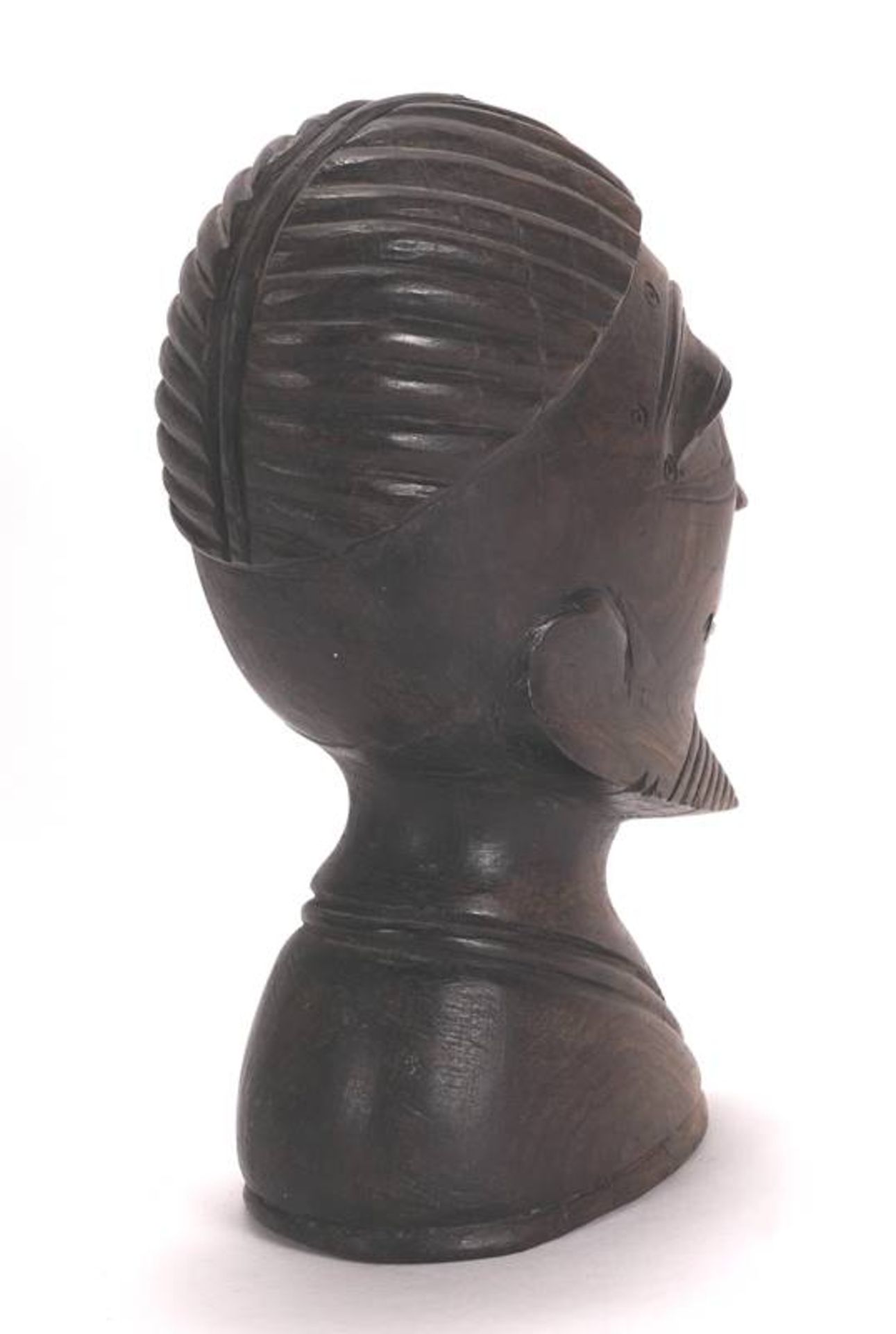 Wooden bust - Image 3 of 4