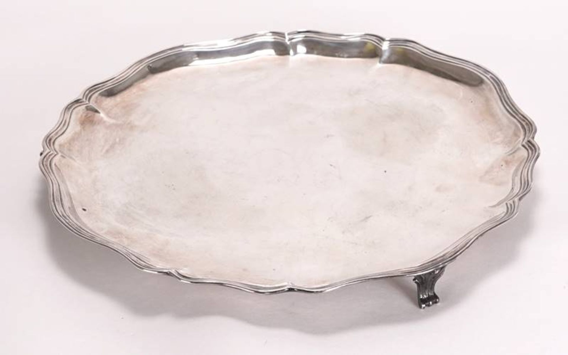 Baroque silver plate