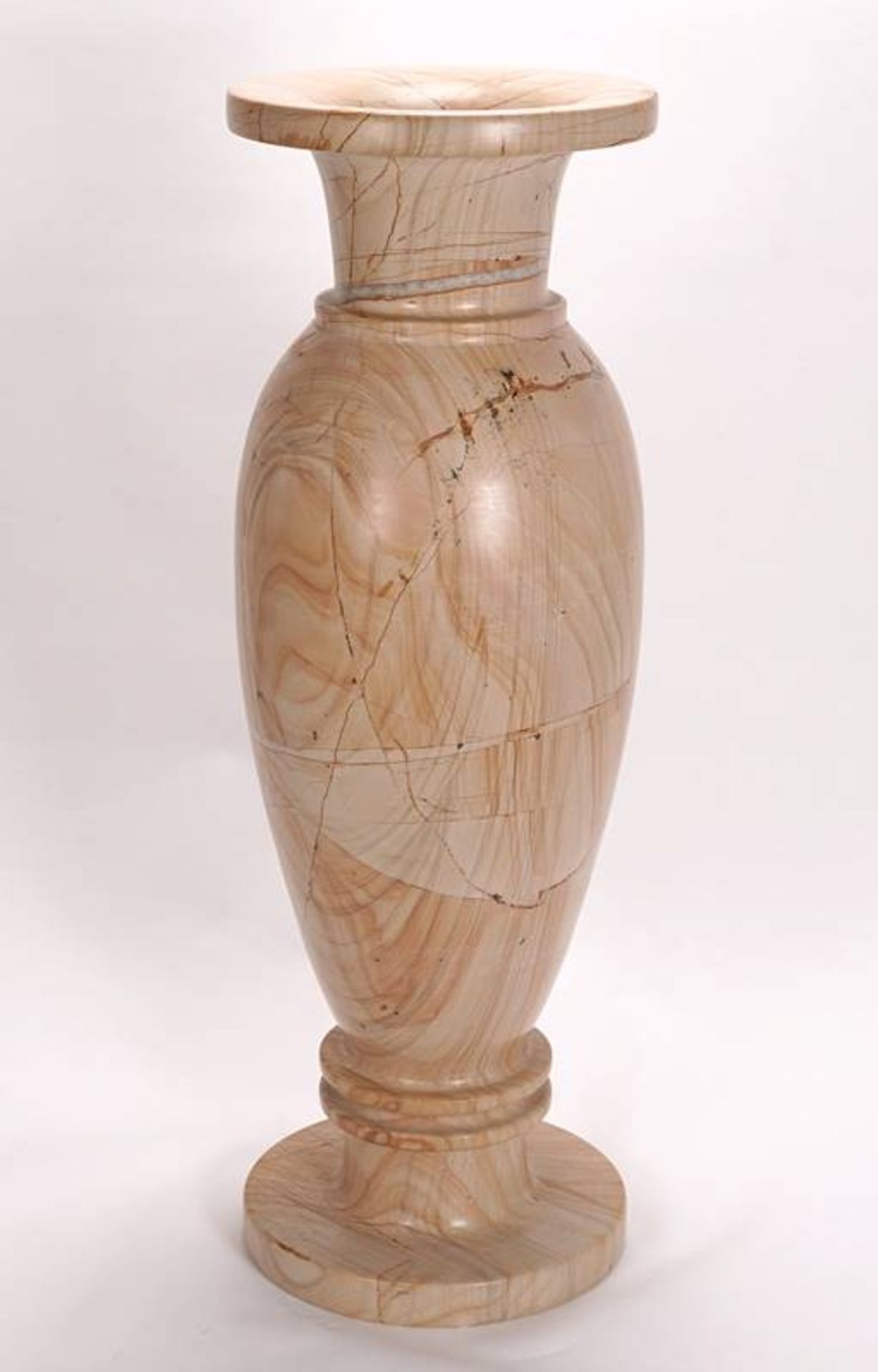 Capital stone vase - Image 2 of 4