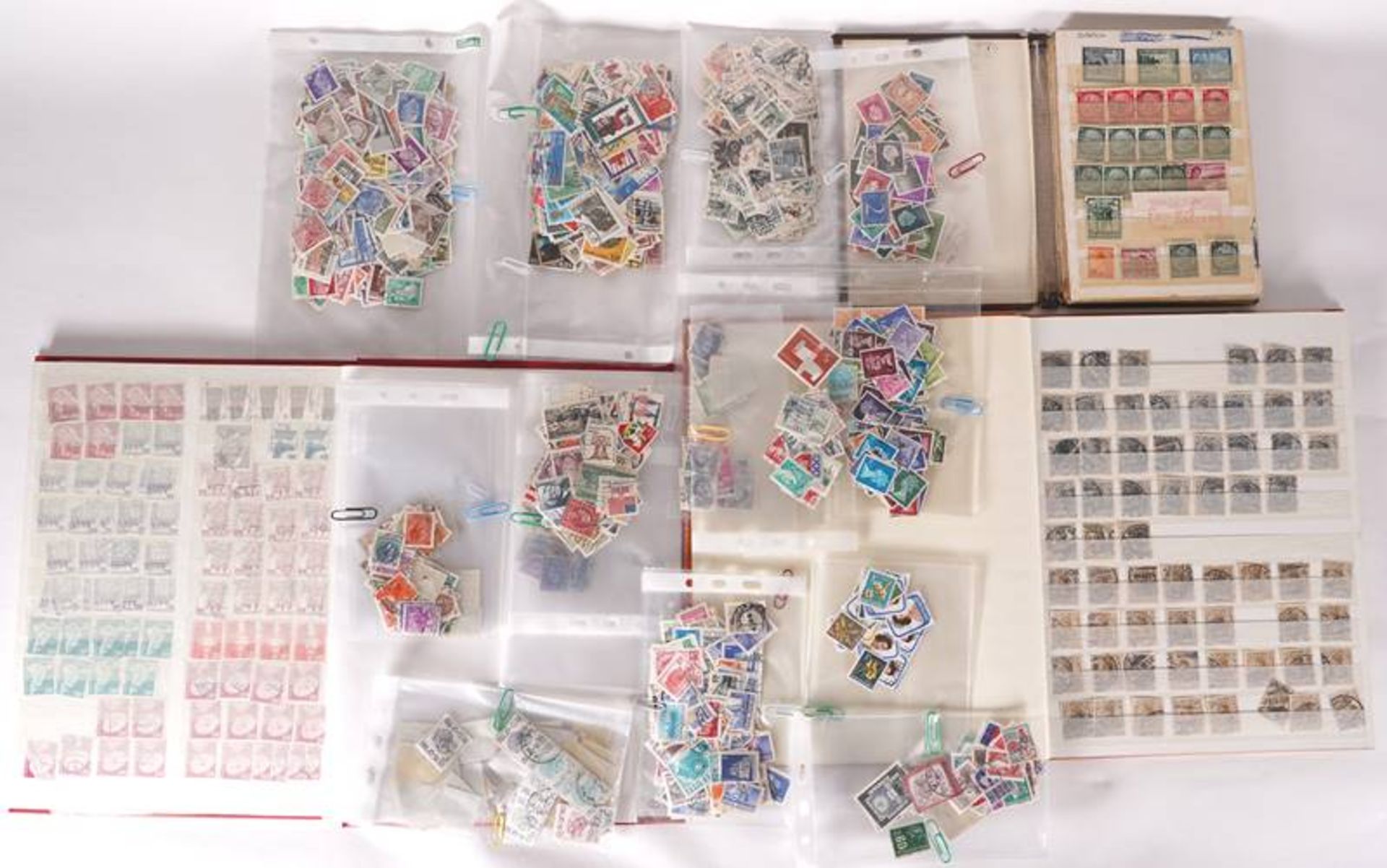 Convolute of stamps