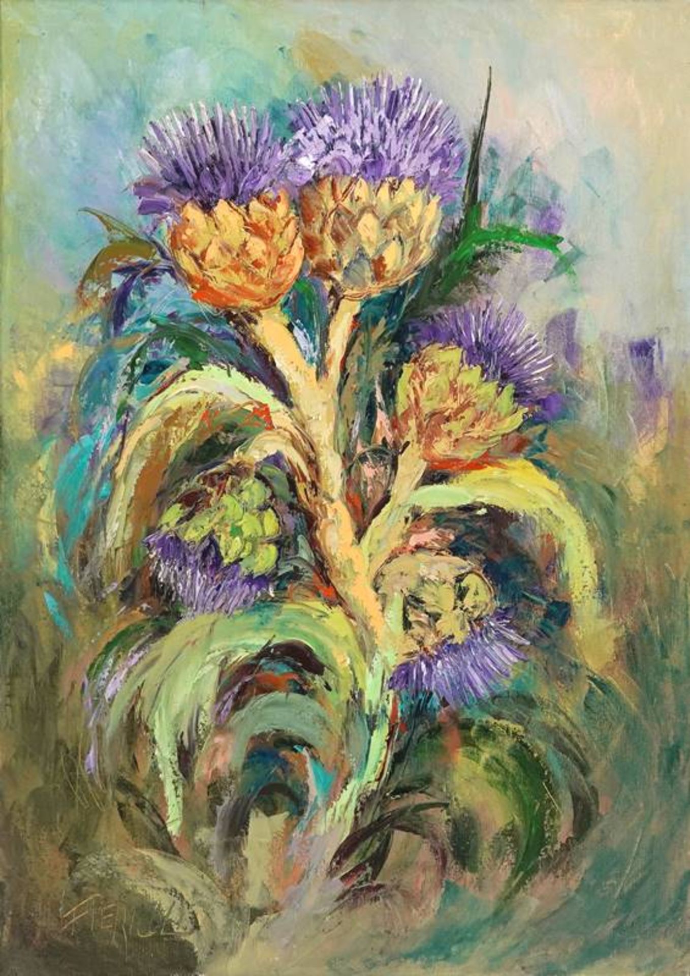 Still life with flowers