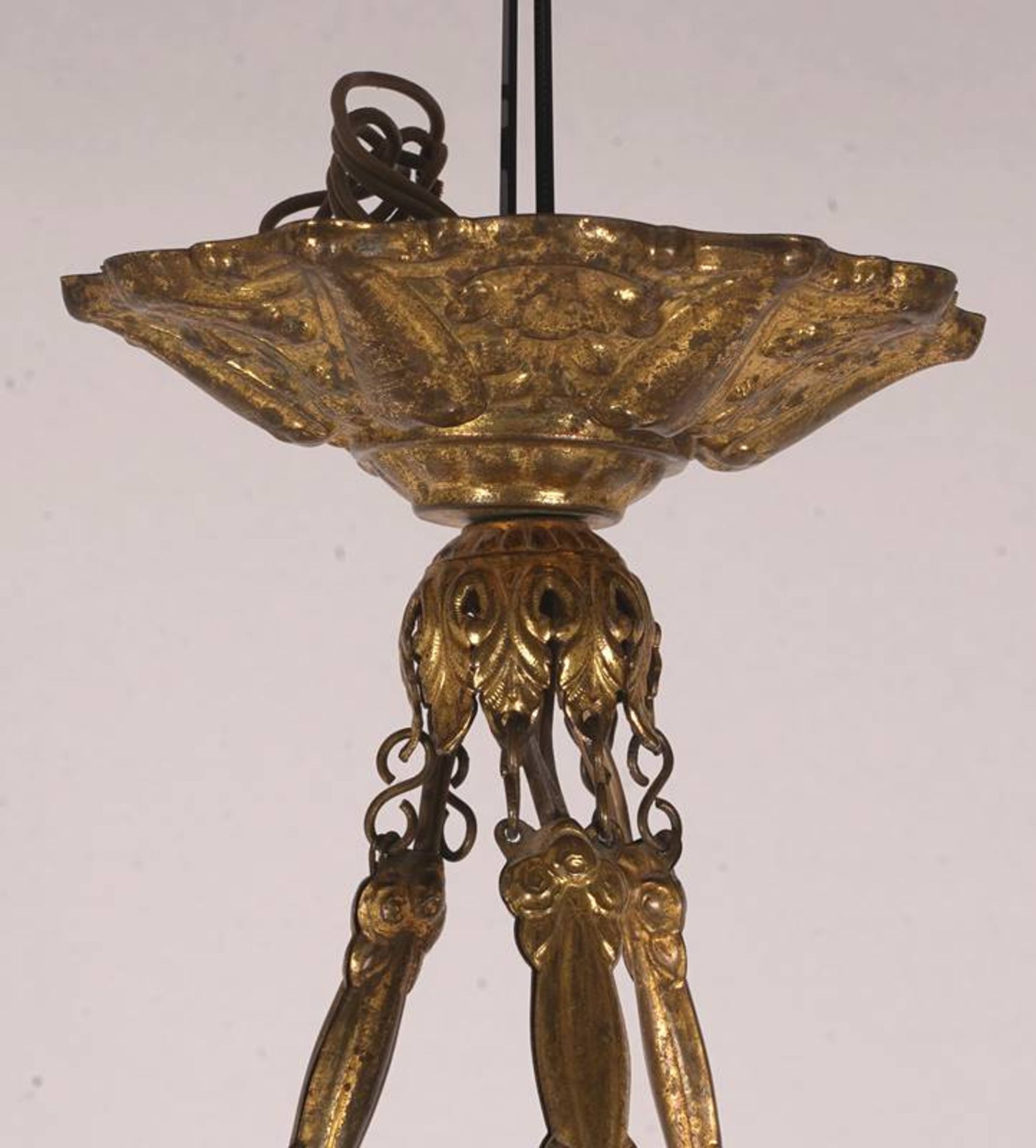 Art Nouveau ceiling lamp - Image 4 of 6