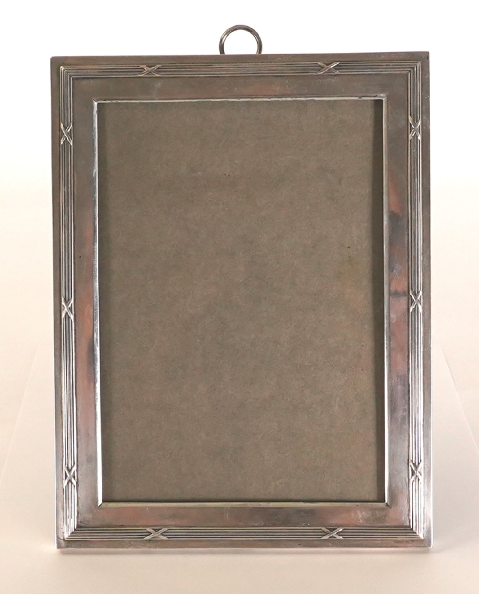 Silver frame