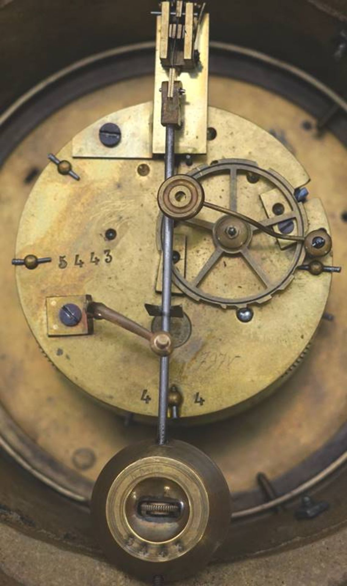Napoleon III Cartel Clock - Image 4 of 4