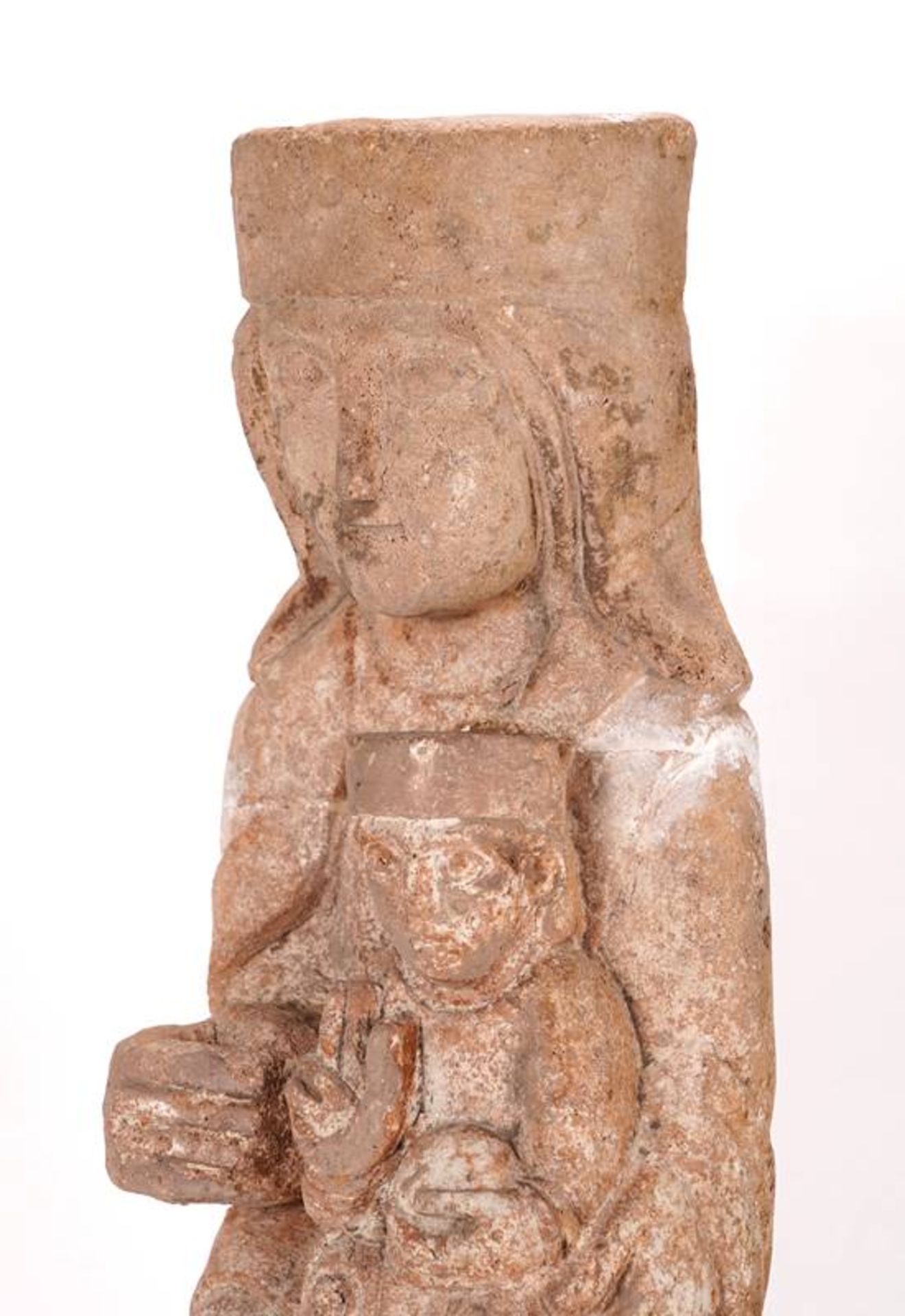 Romanesque Mary with Child - Image 4 of 4