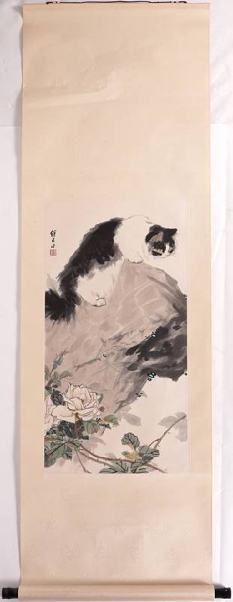 Chinese scroll painting - Image 2 of 5