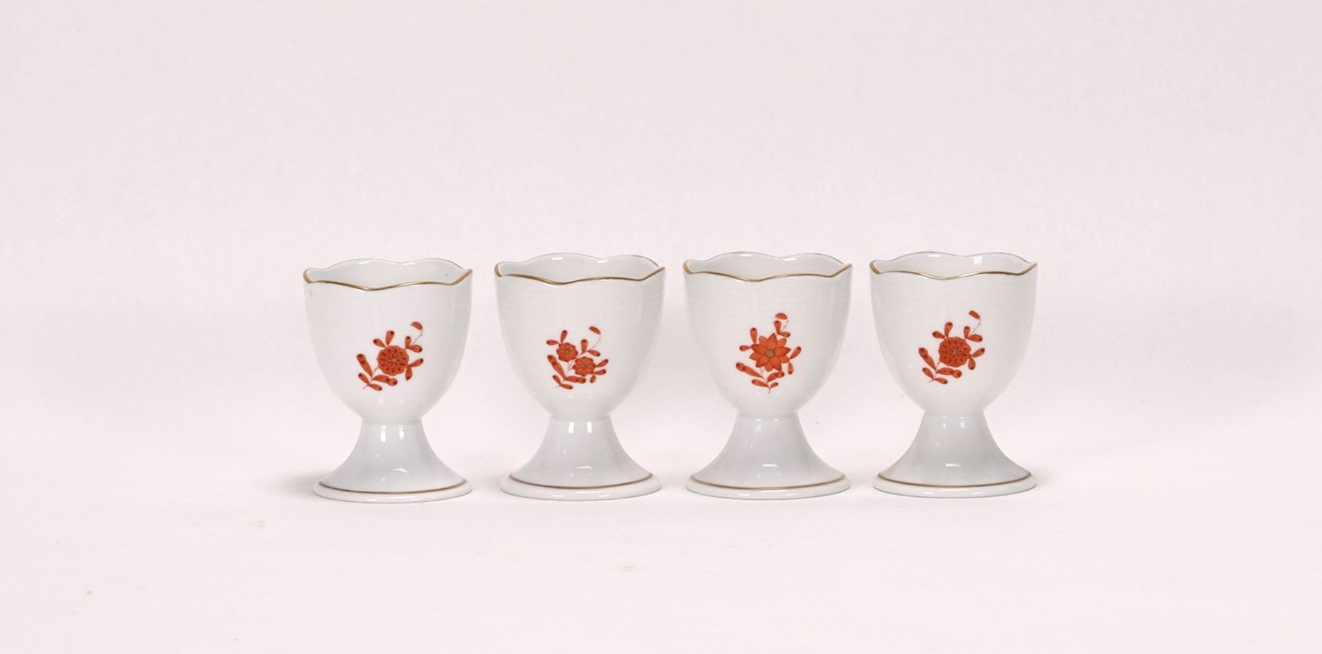 Four egg cups Herend - Image 2 of 4