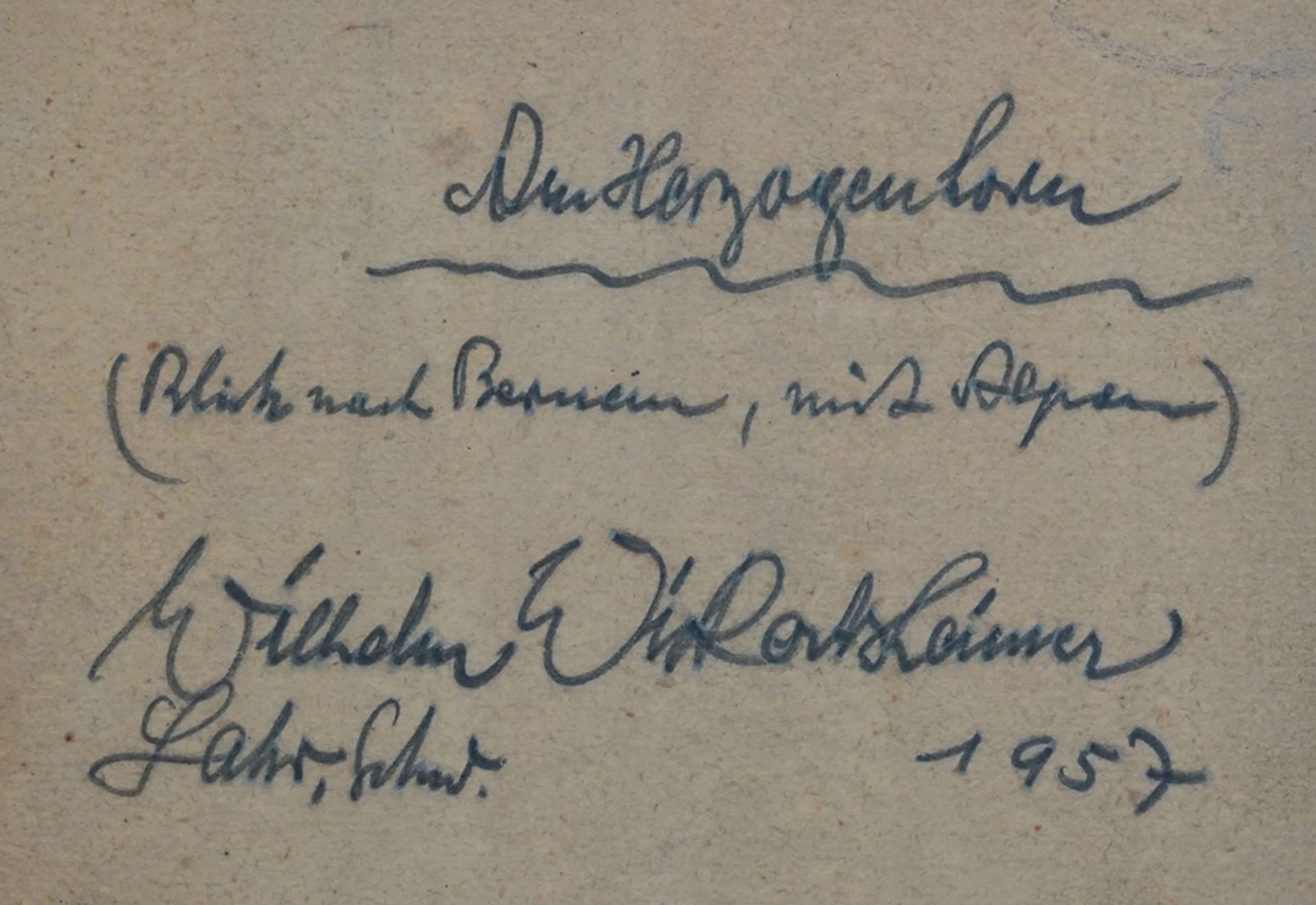 Wickertsheimer, Wilhelm - Bild 4 aus 5