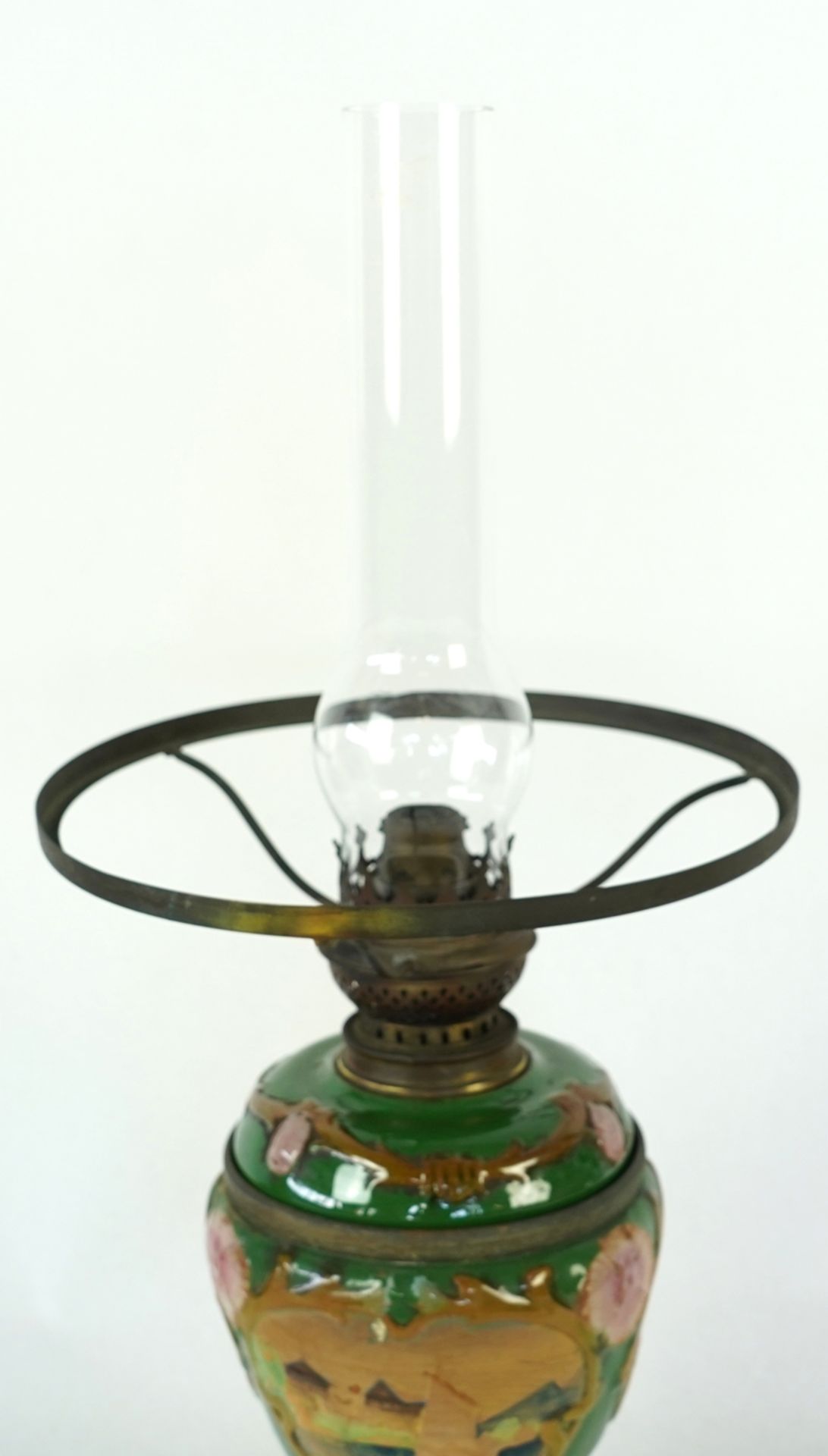 Jugendstil Petroleumlampe - Bild 4 aus 5