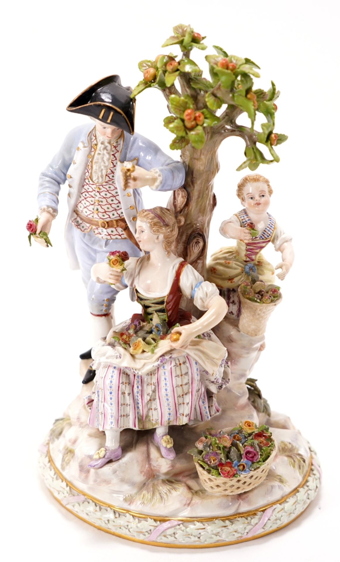 Large Gardener's Group Meissen