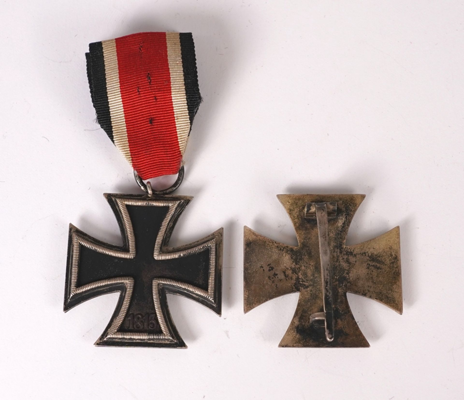 Two iron crosses - Image 2 of 2
