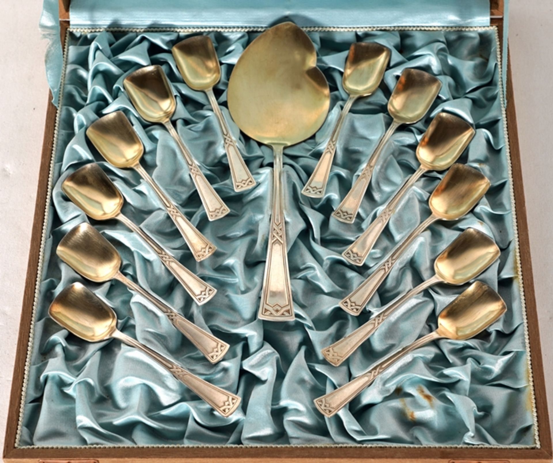Art Deco Ice Cream Cutlery