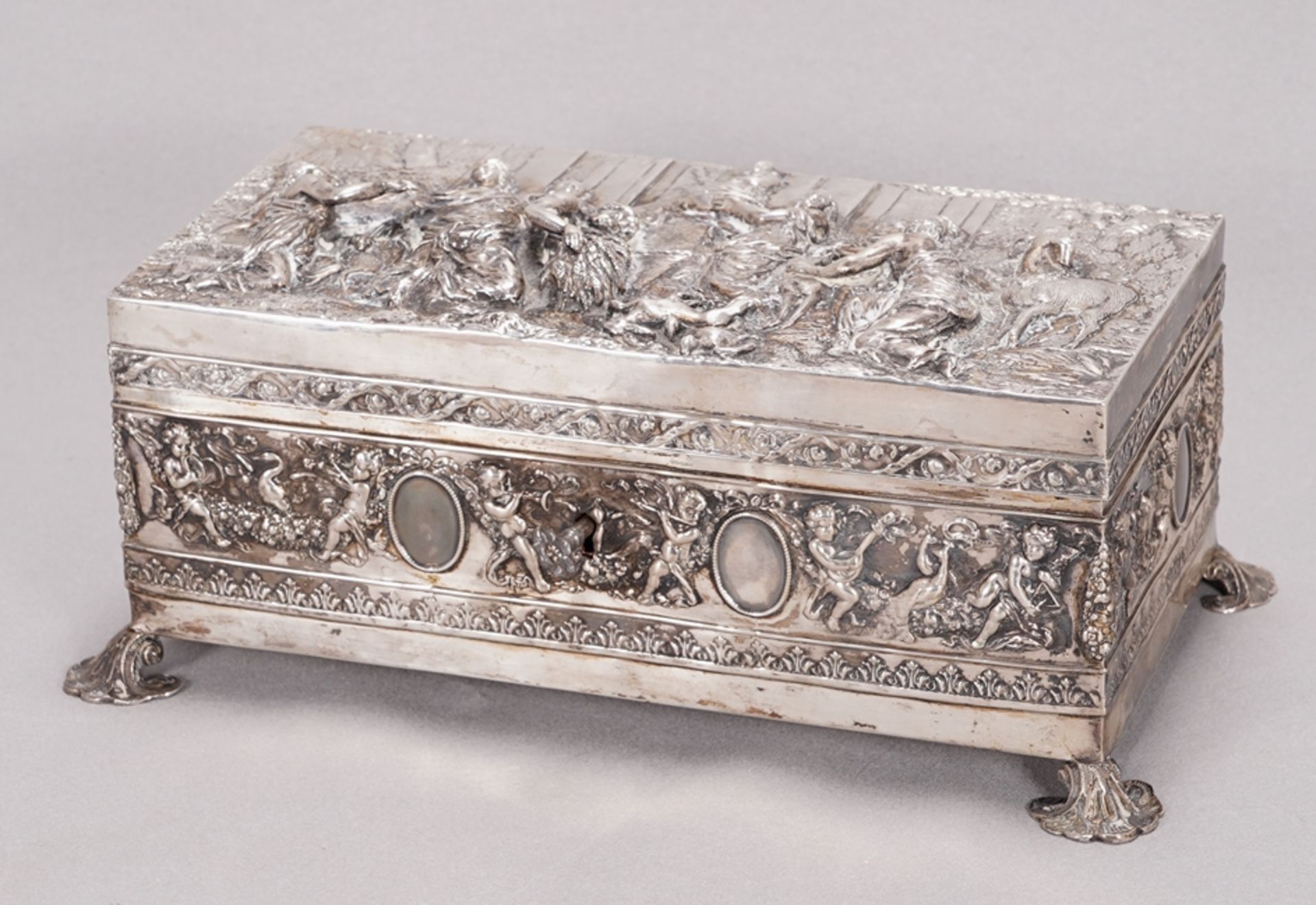 Silver casket