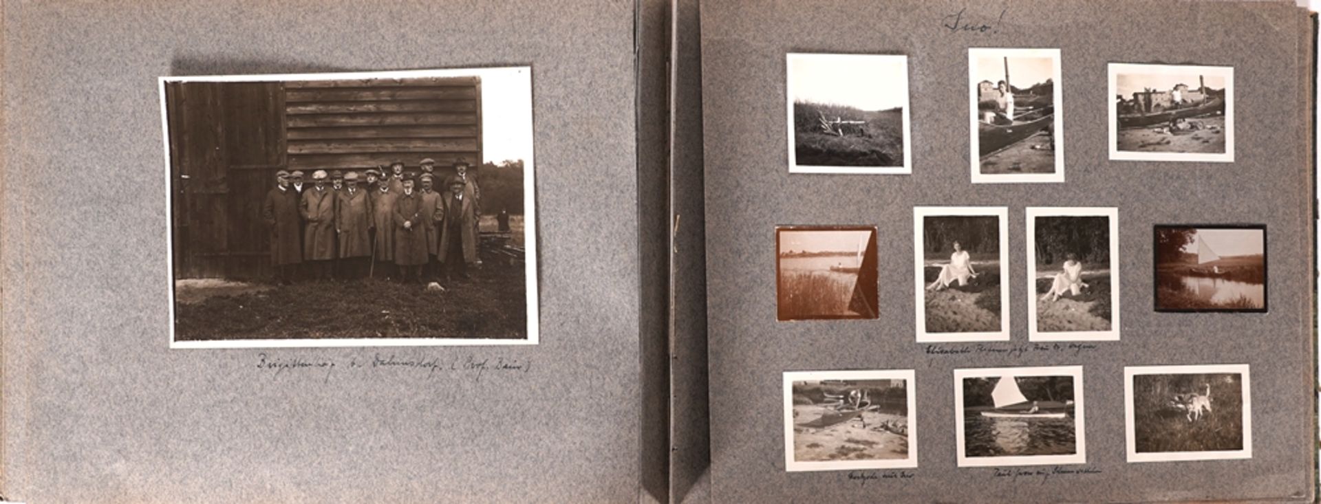 Photo and postcard album - Image 2 of 2