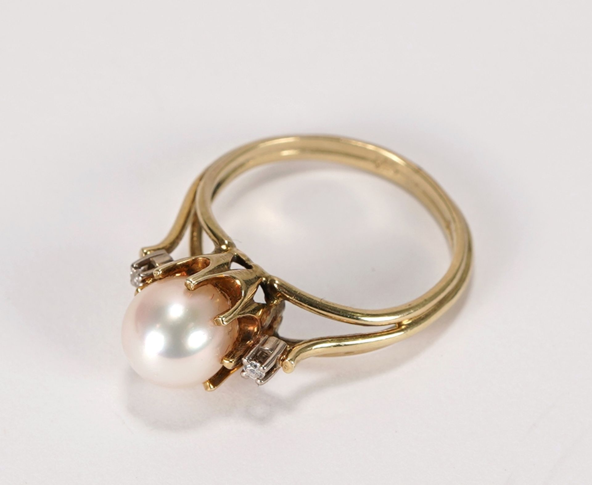 Pearl ring - Image 2 of 2