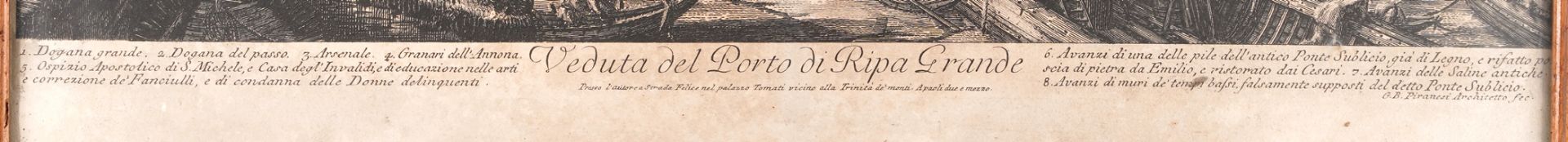 Piranesi, Giovanni Battista - Image 3 of 4
