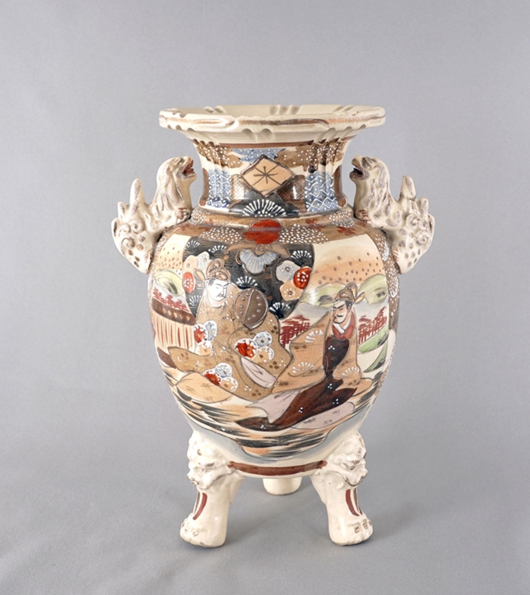 Satsuma vase - Image 2 of 5