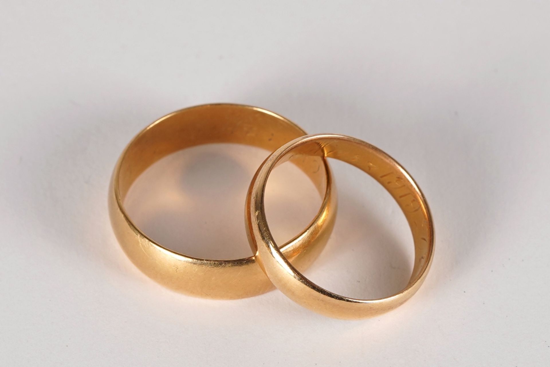 Two wedding rings
