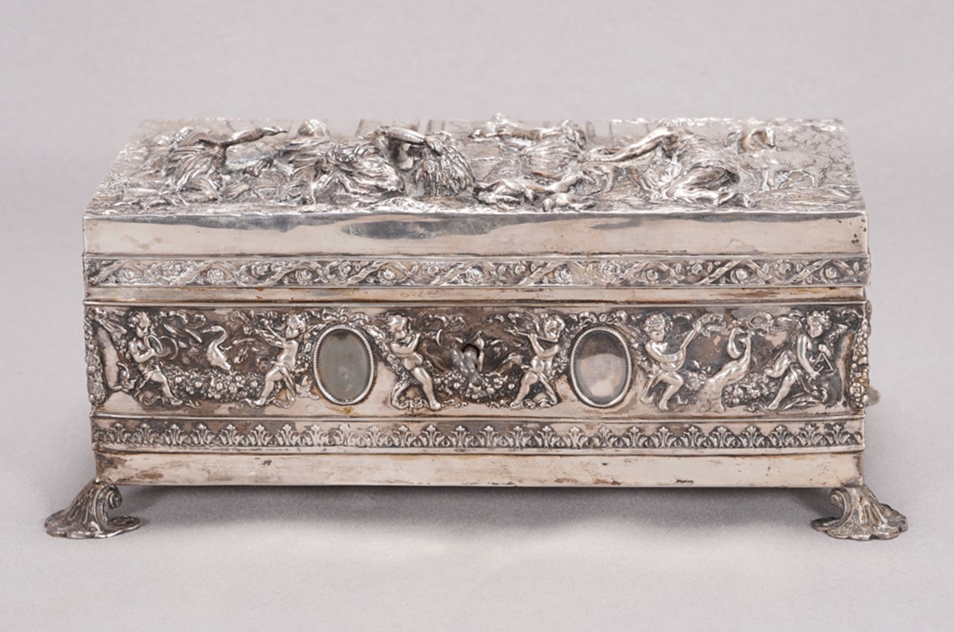 Silver casket - Image 2 of 9