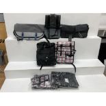 8 x various carry bags, as lotted