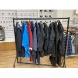 10 x waterproof cycling coats, various as lotted