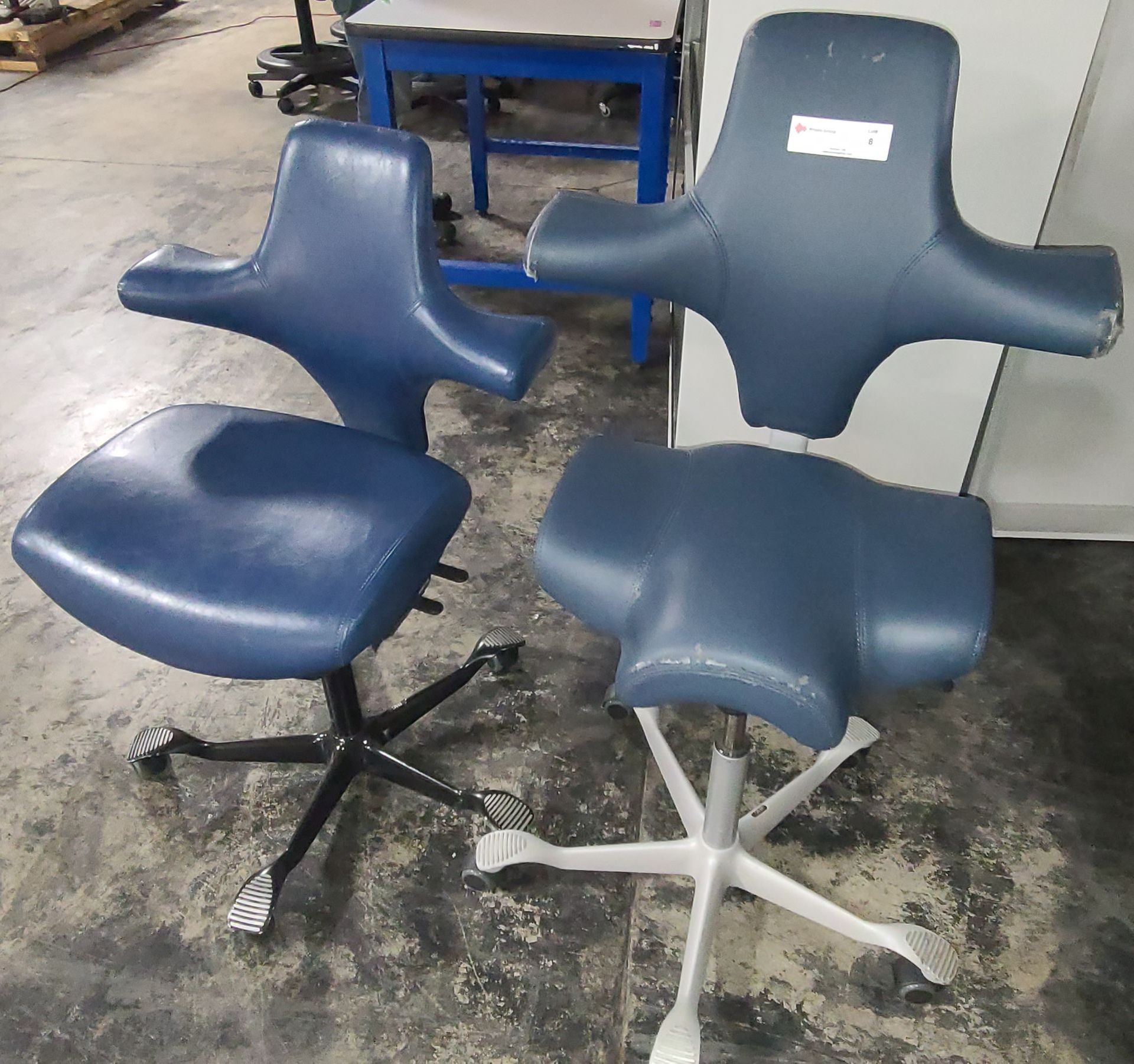 (2) Laboratory Stools