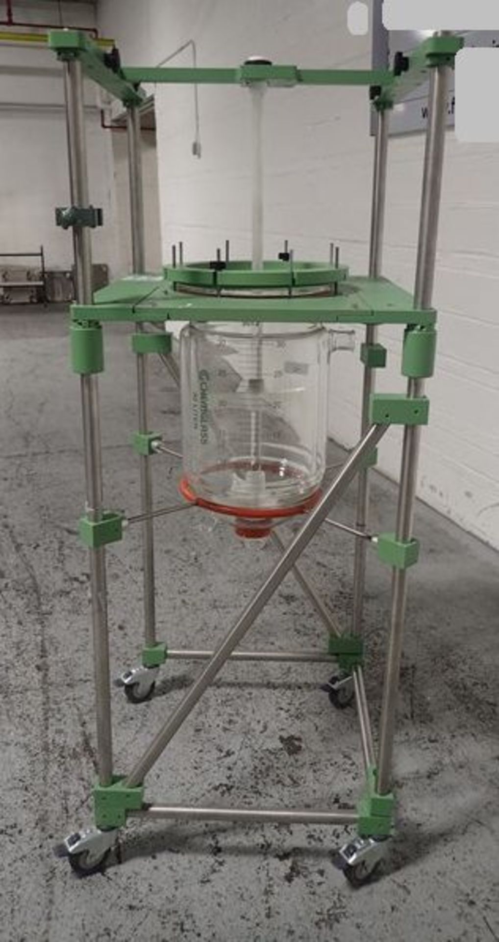 30 liter (7.9 gallon) Chemglass reactor - Image 2 of 7