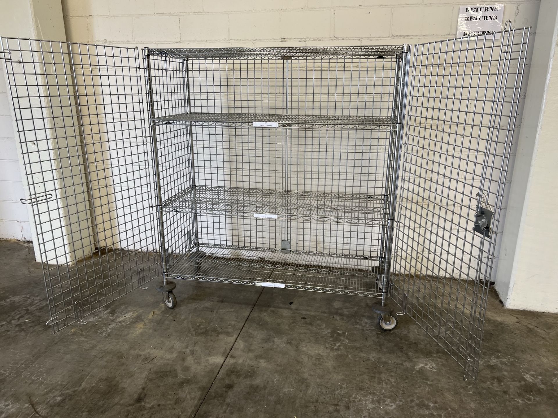 Metro Portable Lockable Cage - Image 3 of 3