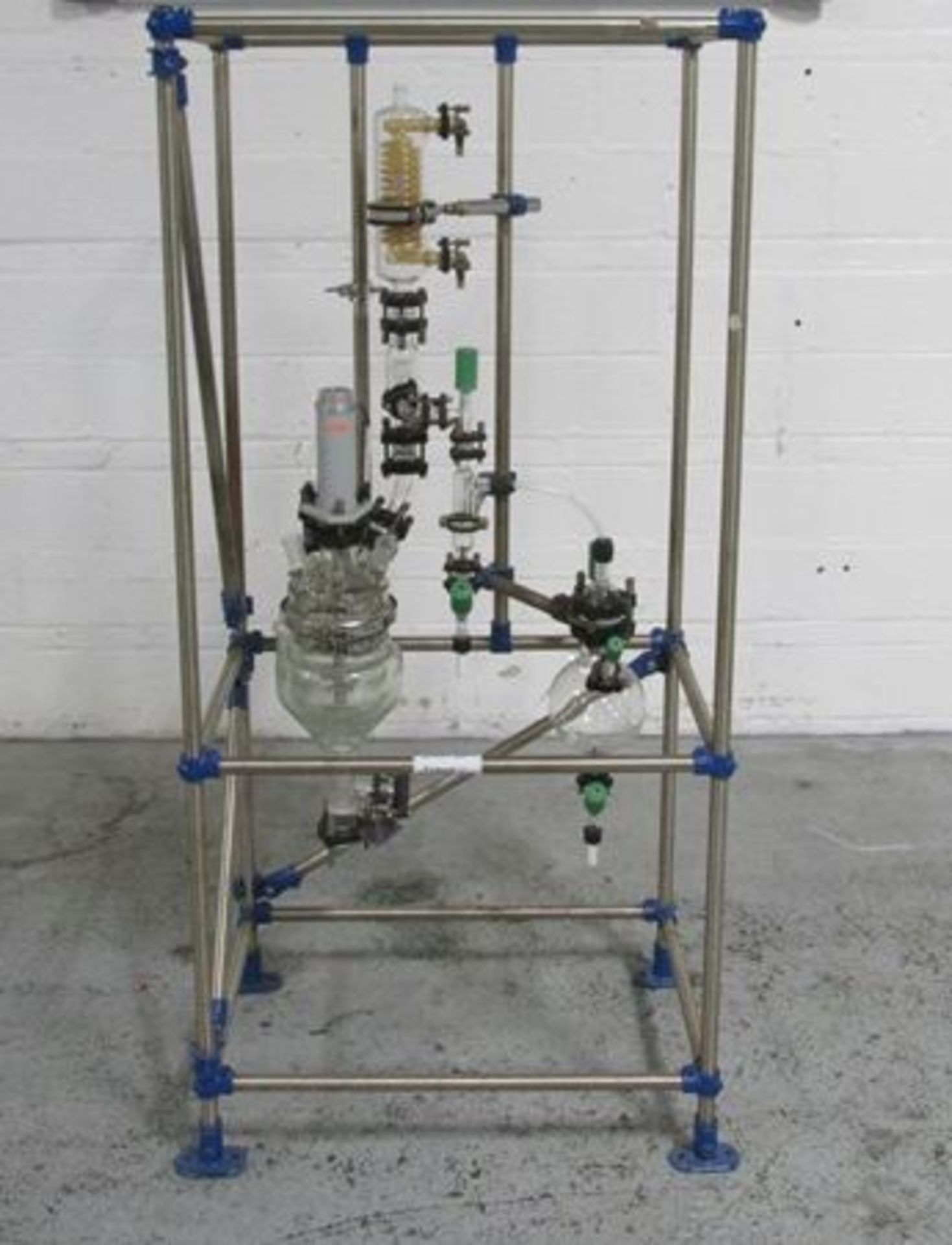 2 liter QVF Mini Plant glass reactor system