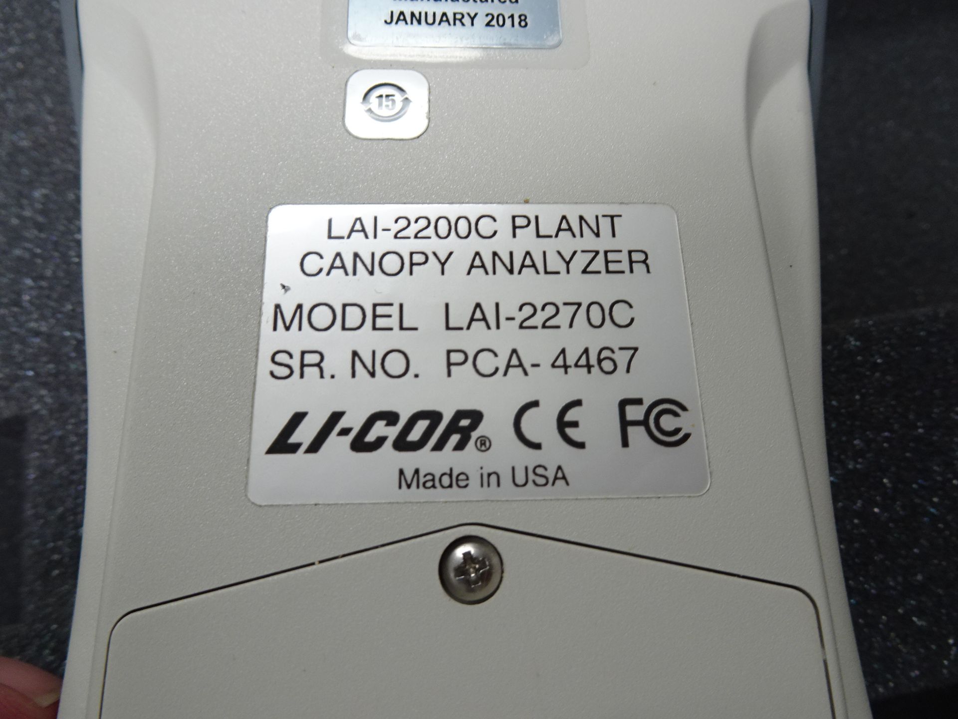 Li cor LAI-2200C plant canopy analyzer. S/N PCA-4467 - Image 4 of 5