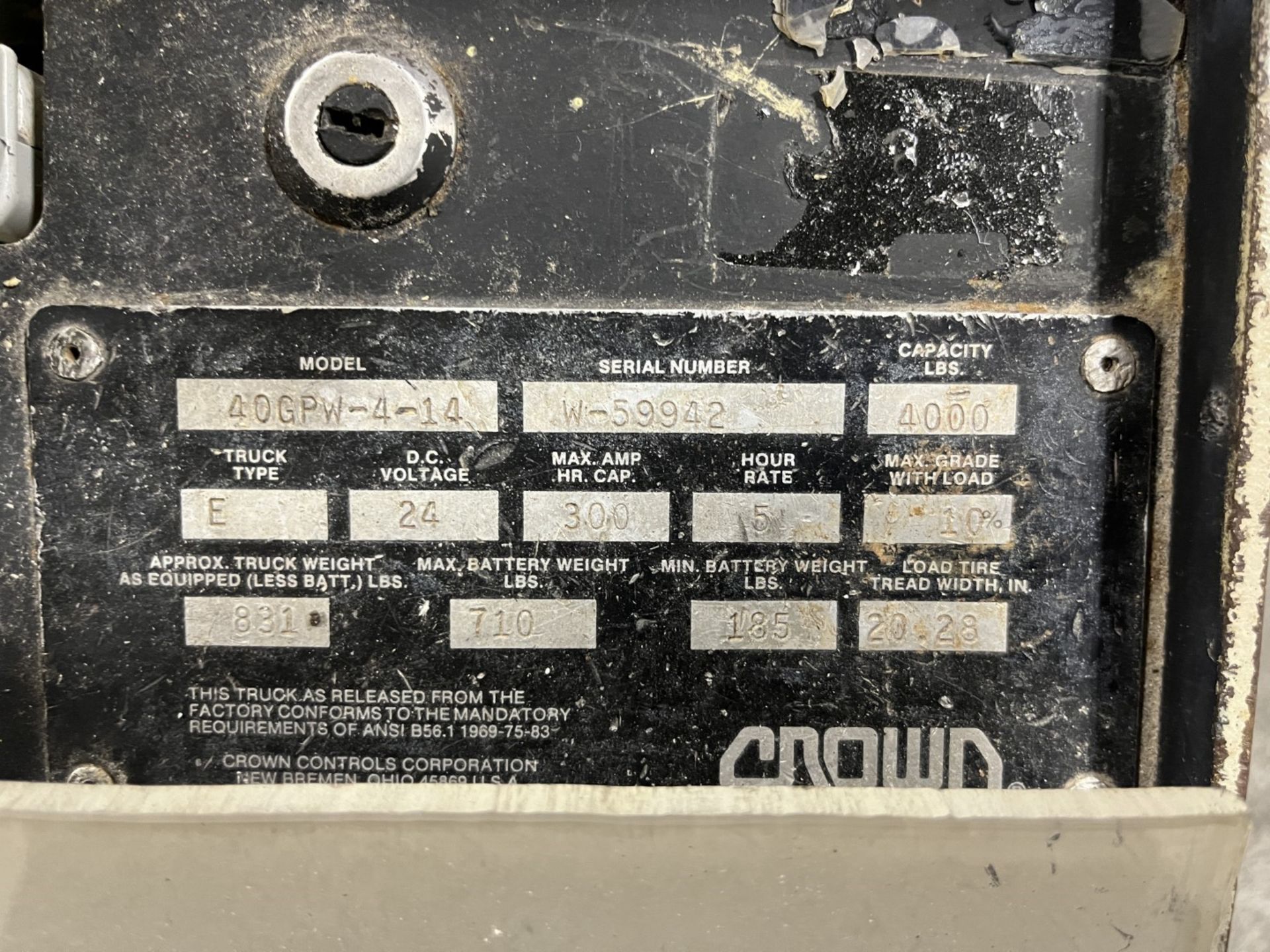 Crown electric pallet jack - Image 4 of 4