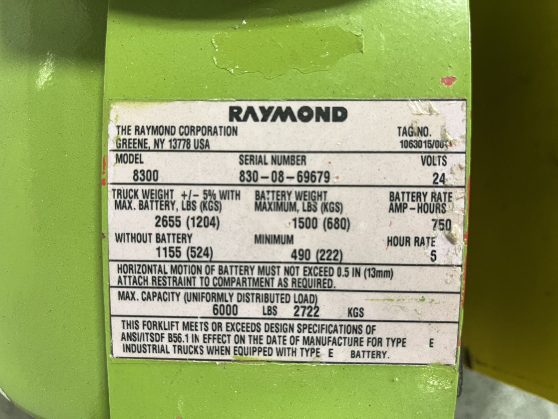 Raymond Electric Pallet Jack - Image 4 of 4