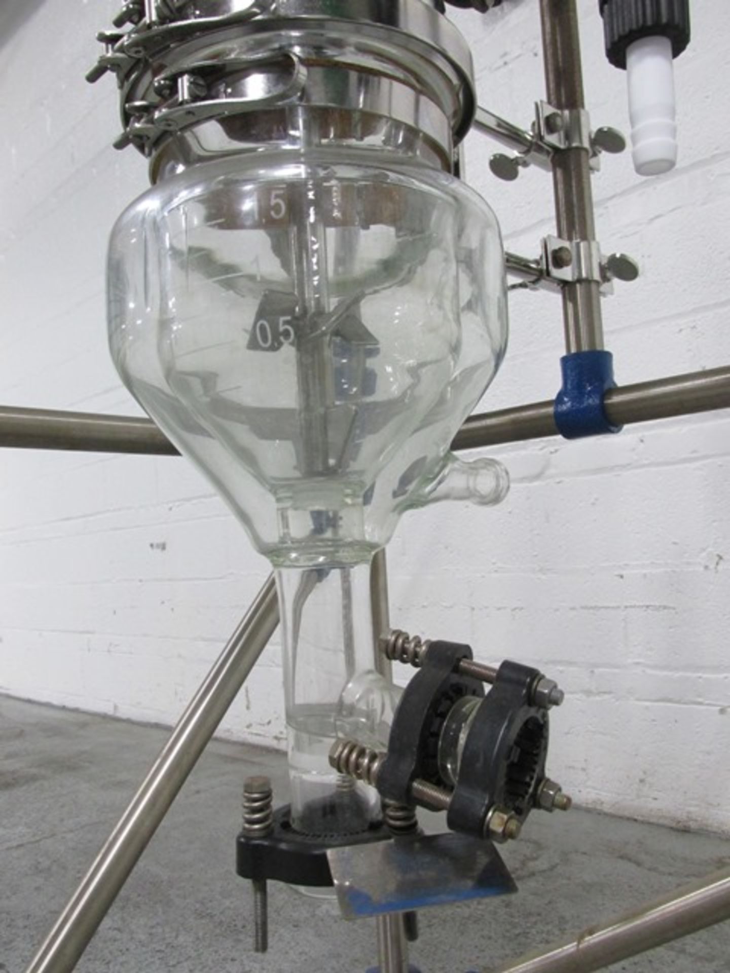 2 liter QVF Mini Plant glass reactor system - Image 4 of 8