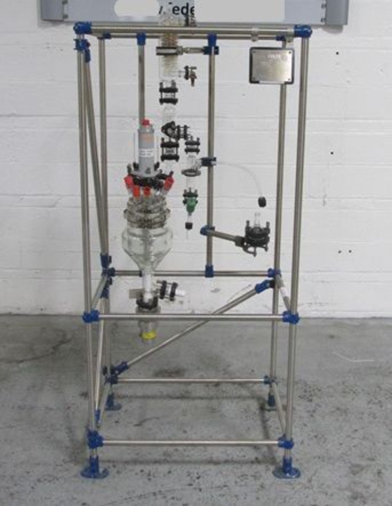 2 liter QVF Mini Plant glass reactor system - Image 2 of 7