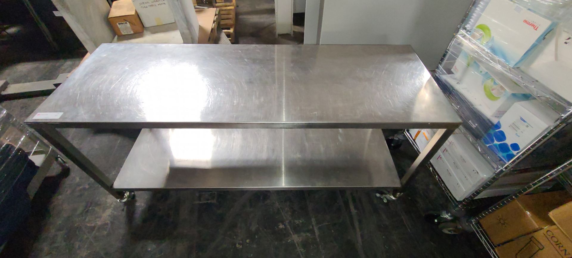 Stainless Steel table - Image 2 of 3