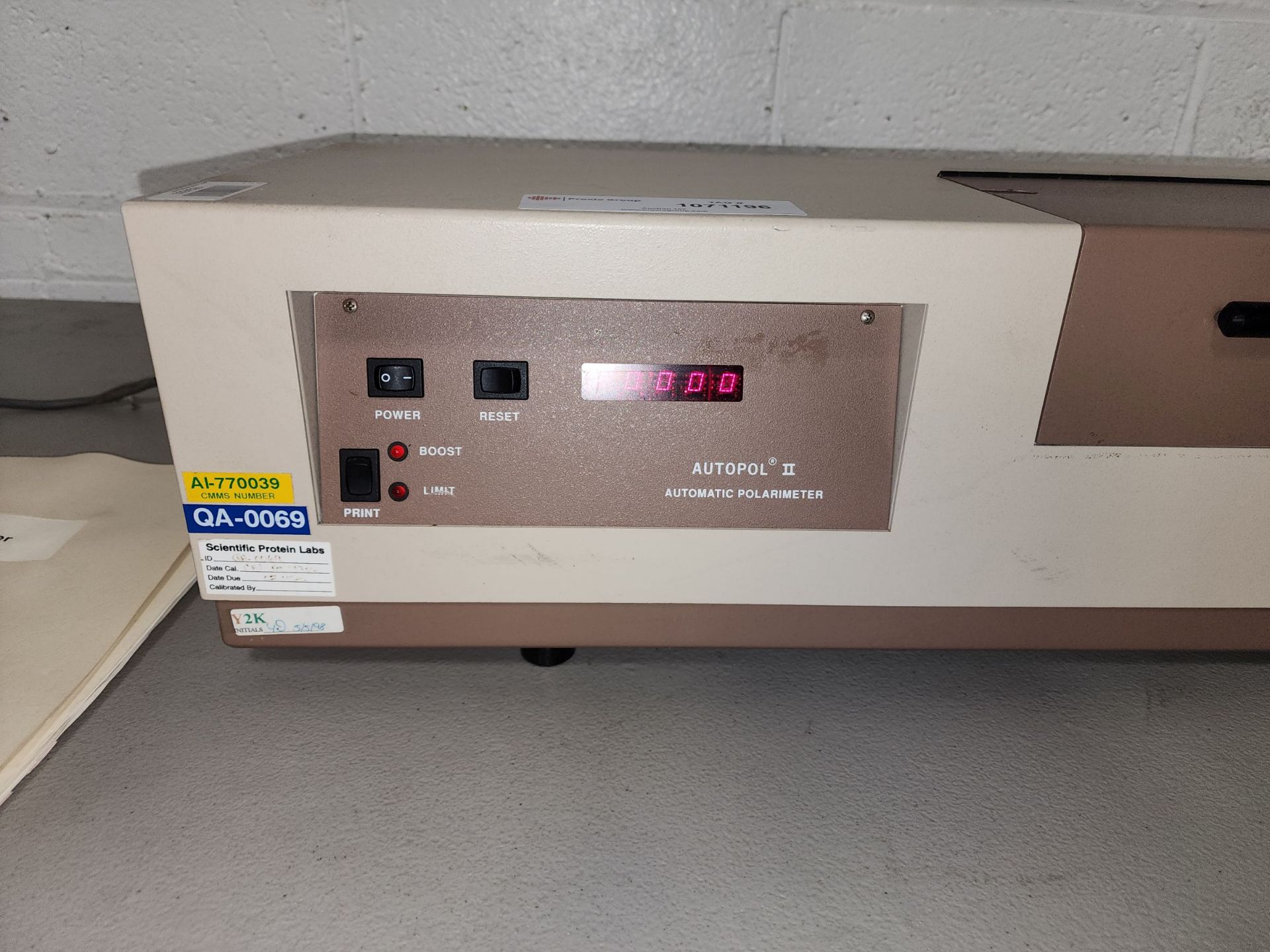 Rudolph Reserarch Automatic Polarimeter - Image 5 of 10