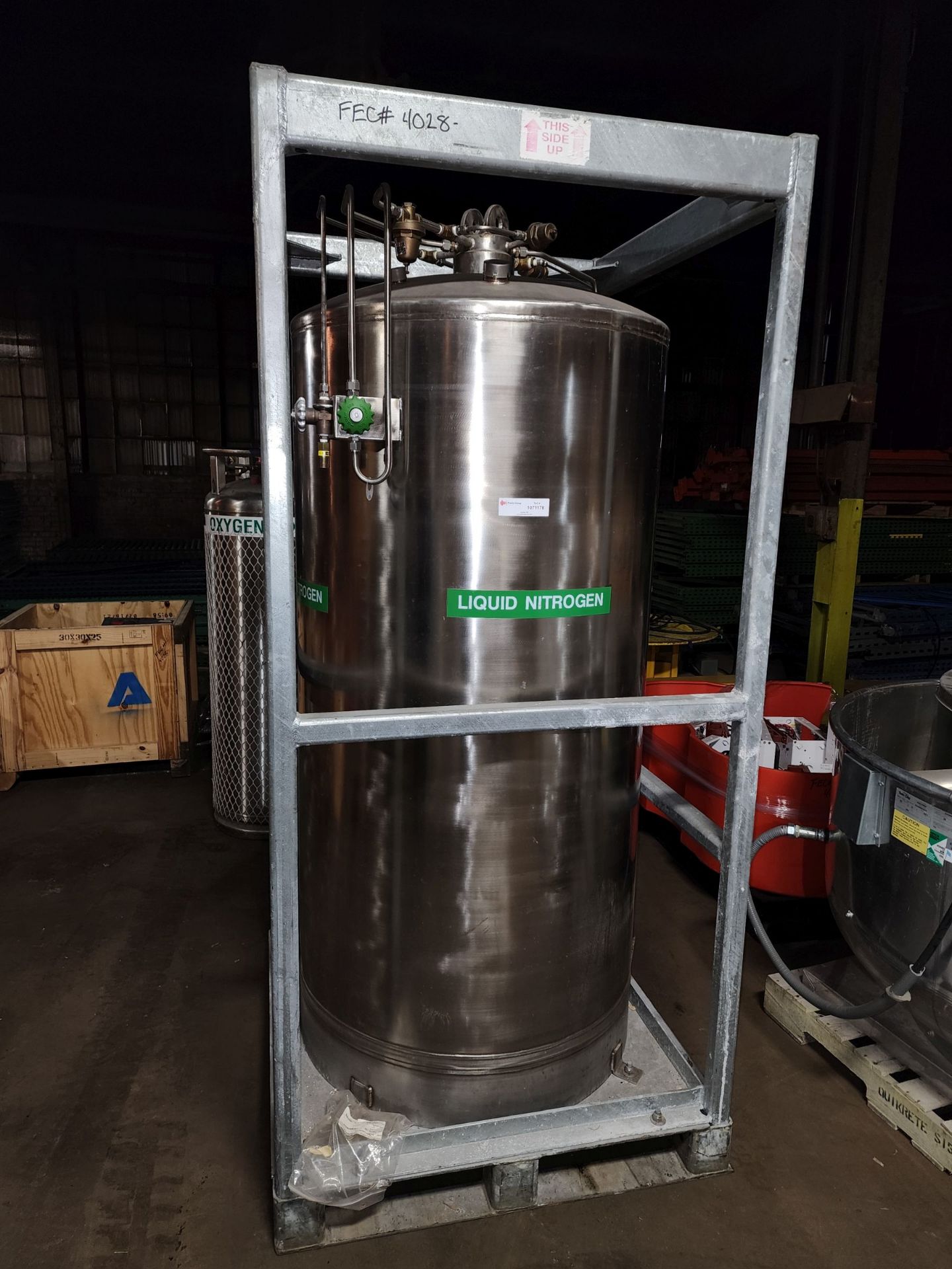 Taylor-Wharton Liquid Nitrogen Tank - Image 9 of 9