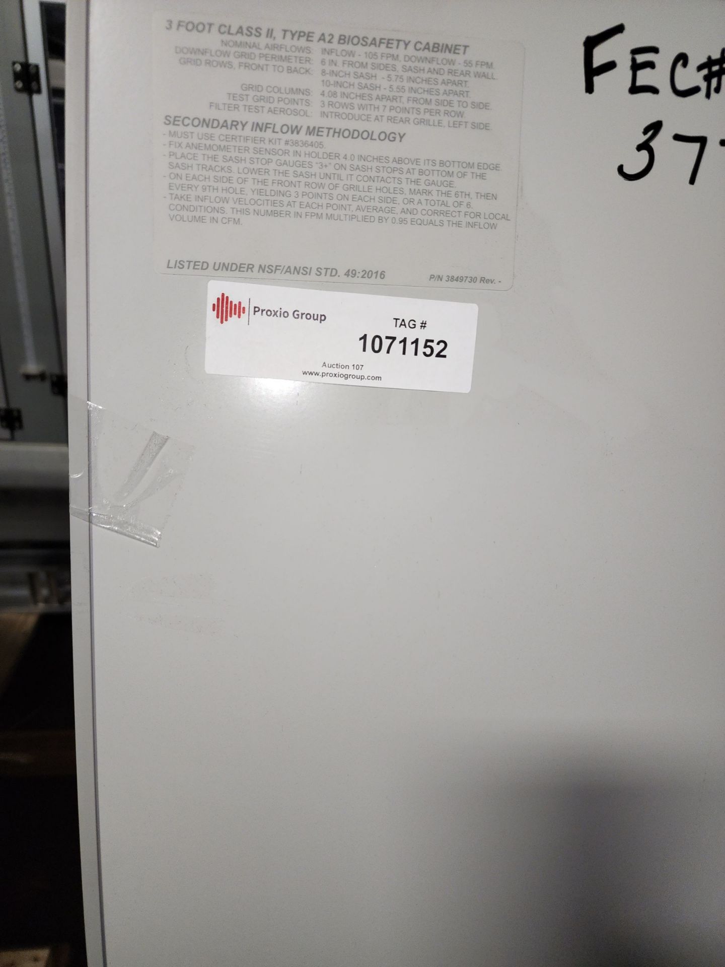 Unused Labconco Logic+ Purifier Biosafety Cabinet - Image 6 of 7