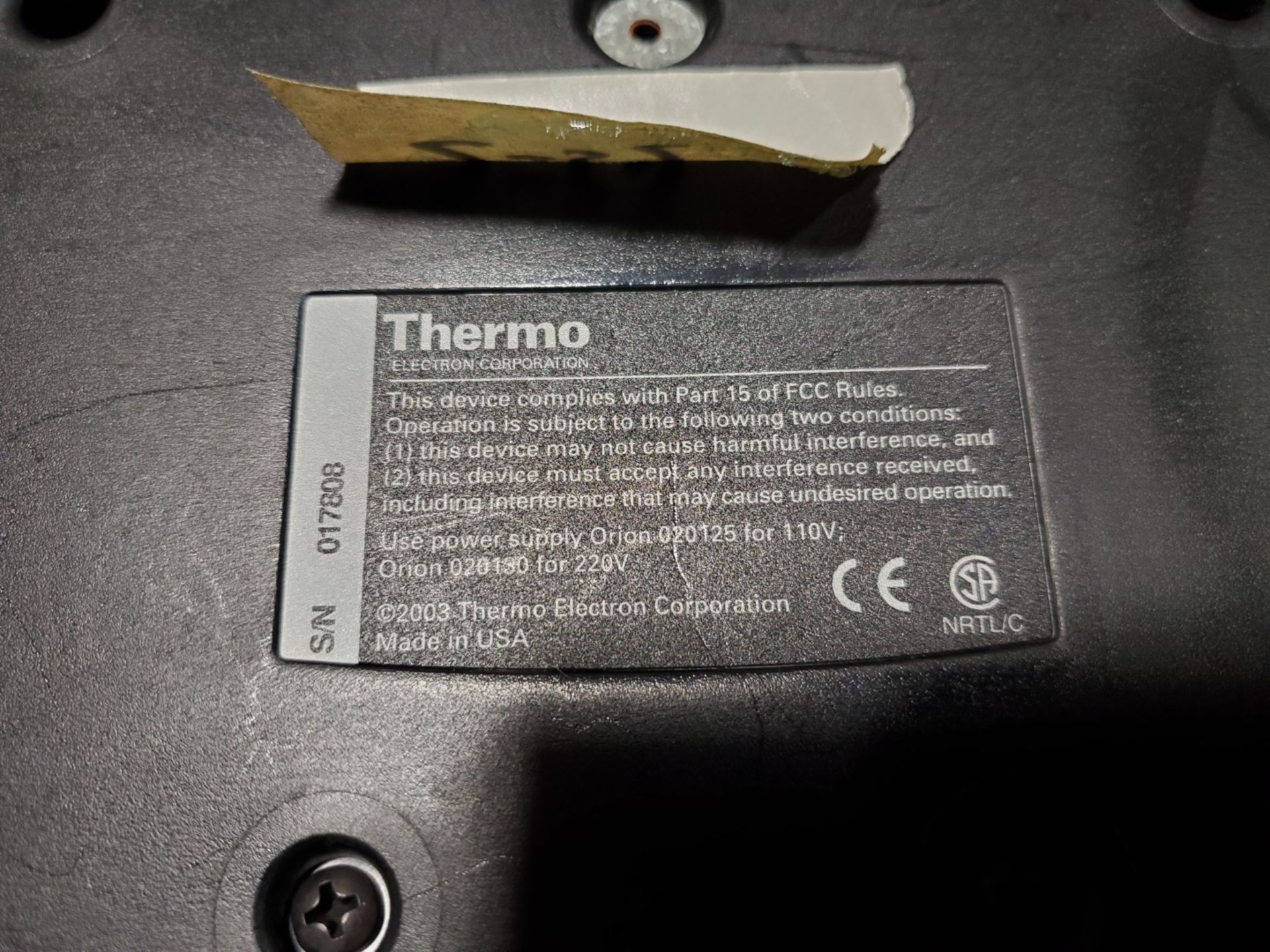 Thermo Scientific conductivity tester - Image 2 of 2