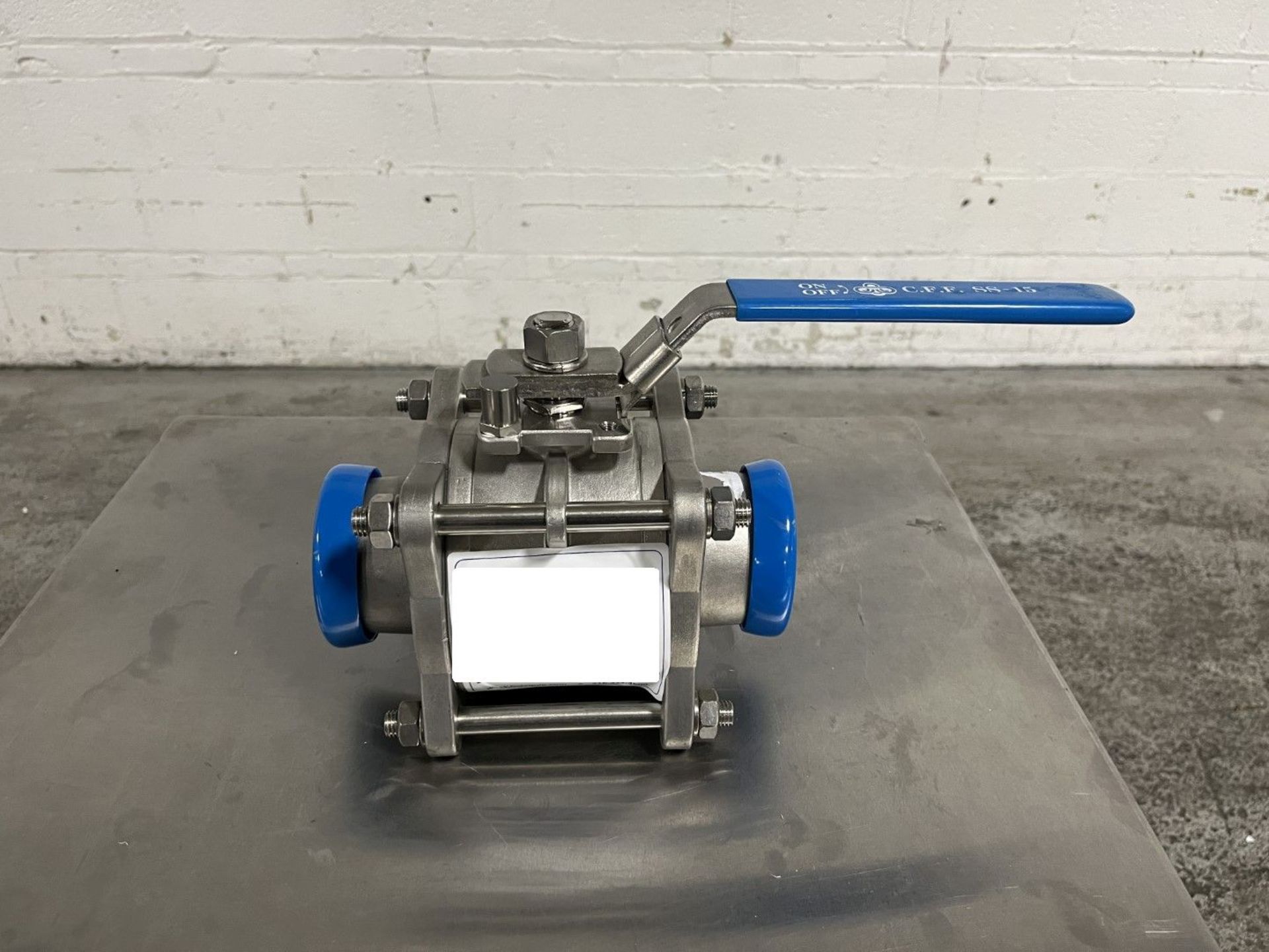 3" sanitary ball valve, stainless steel - Image 5 of 5